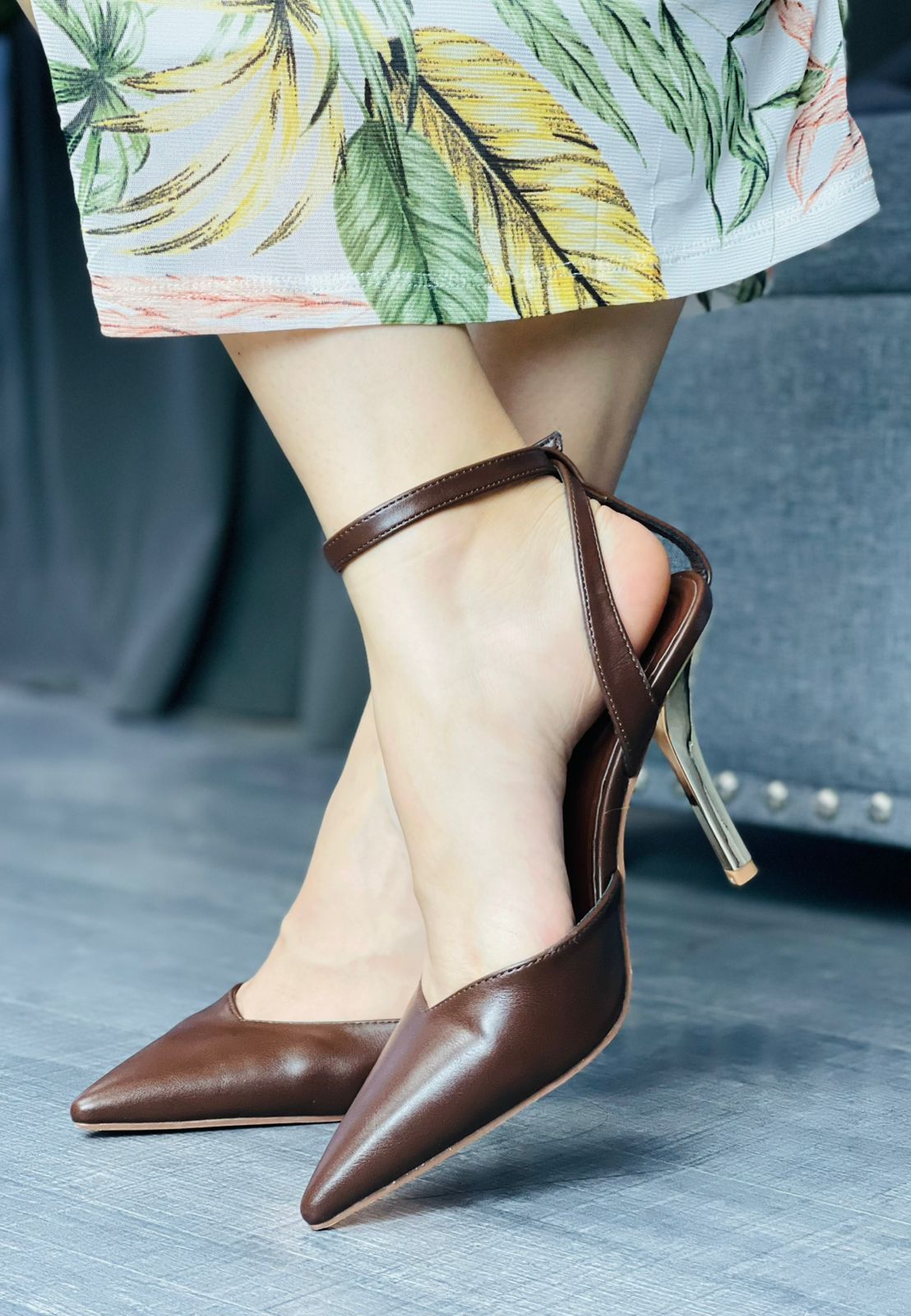 SANDALIA DE TACON CLARISSA